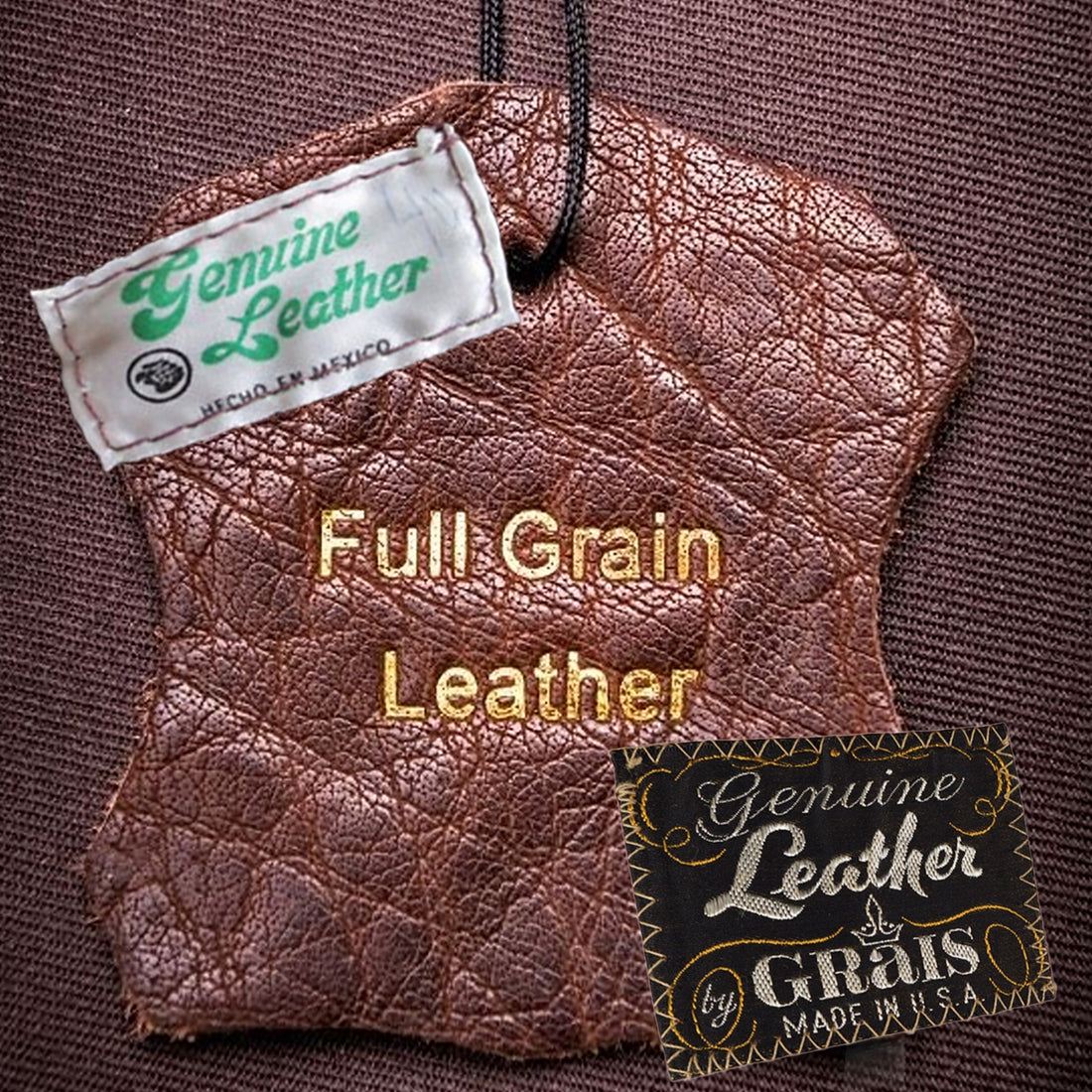 Full-Grain vs Top-Grain vs Genuine Leather — What's the Difference?