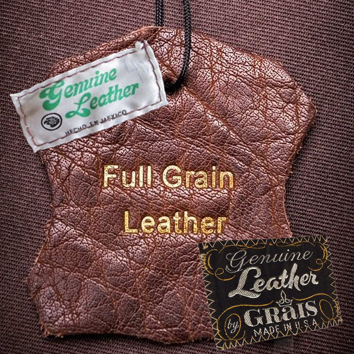 Full-Grain vs Top-Grain vs Genuine Leather — What's the Difference?