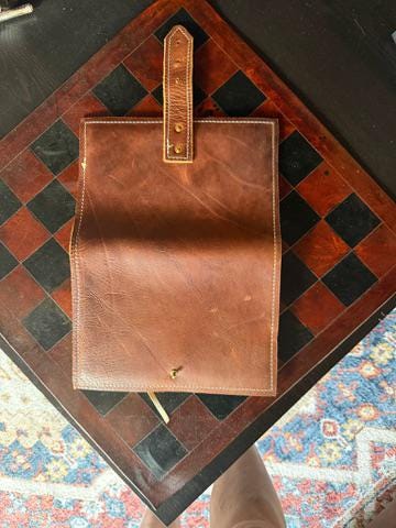 Handmade Leather Luxury Journal | Full-Grain Leather Notebook | Handcrafted in Austin, Texas