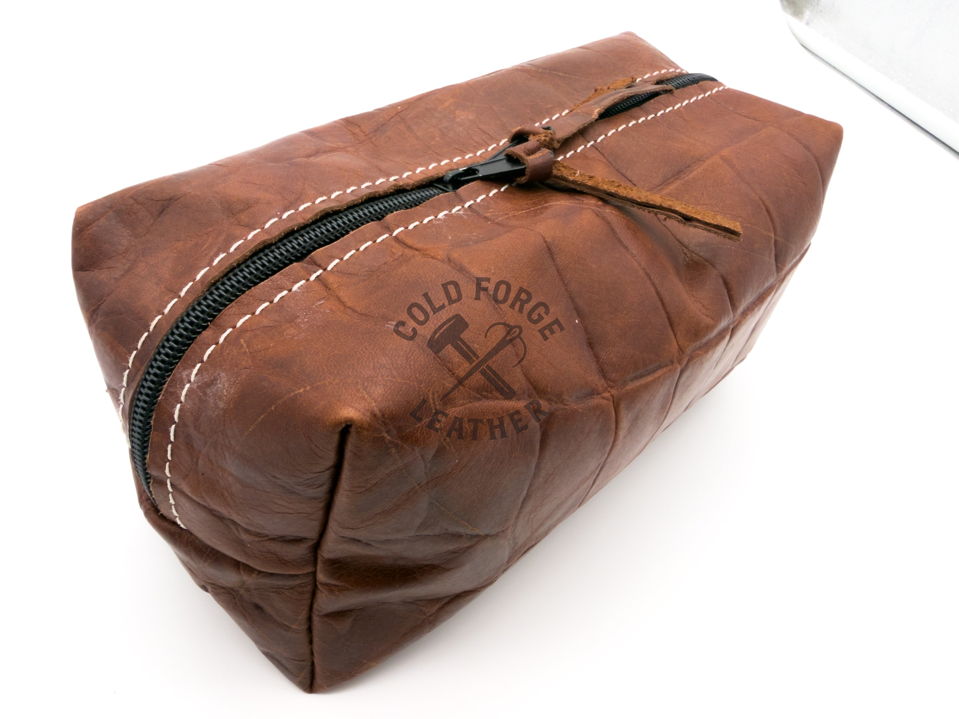 Handmade Leather Dopp Kit | Made in Austin, TX