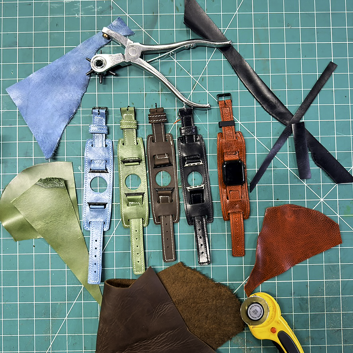 Leather Smart Watch Cover