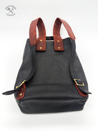 Rocket Minimalist Leather Backpack